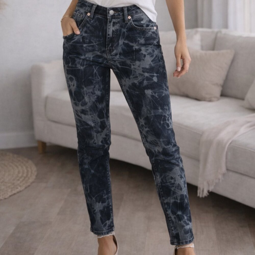 Levi's Acid Washed 710 Super Skinny Girls Jeans Size 12R